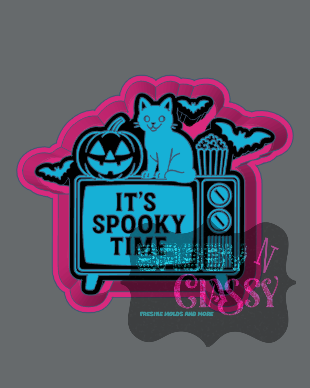 Spooky Time Freshie Mold