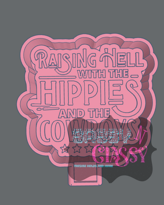 Raisin Hell with the Hippies Freshie Mold
