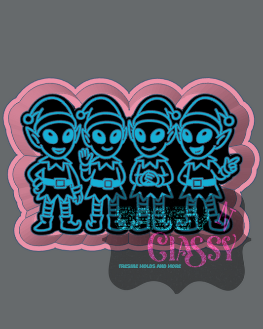 Alien Elves Freshie Mold