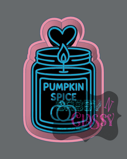 Pumpkin Spice Candle Freshie Mold