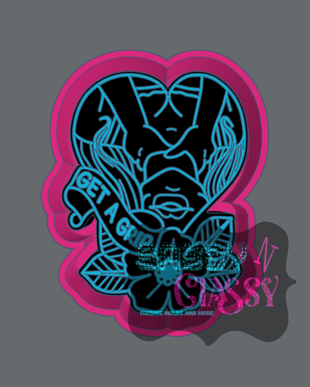 Get A Grip Freshie Mold