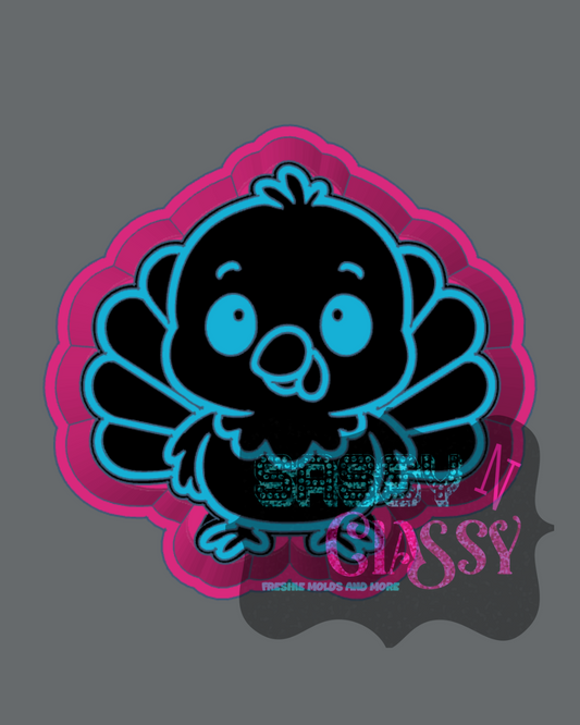 Baby Turkey Freshie Mold