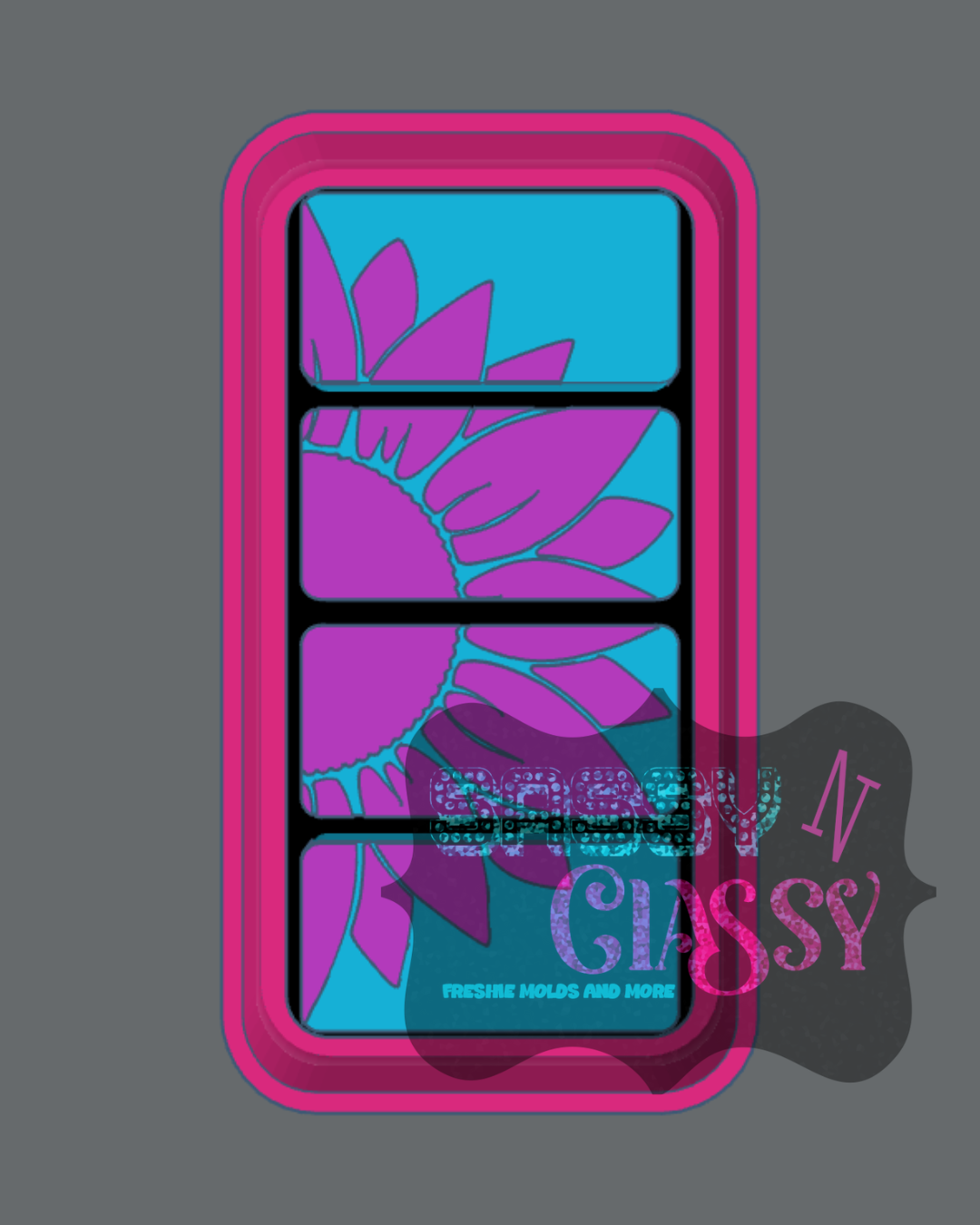 Sunflower Snap Bar Mold