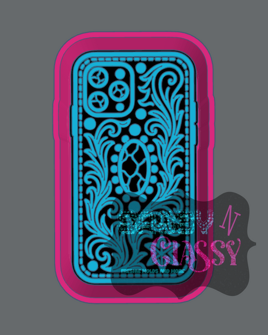 Western Phone Case Freshie Mold
