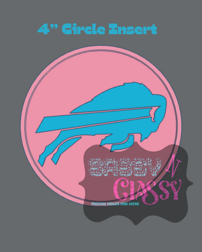 4" Circle Sports Inserts