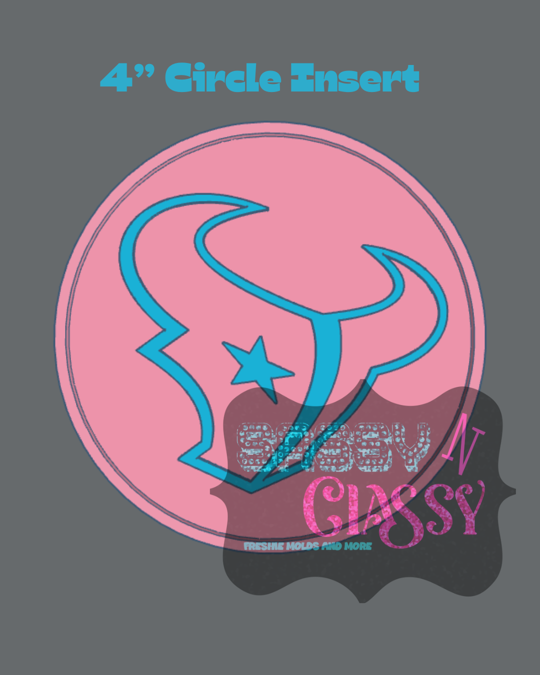 4" Circle Sports Inserts