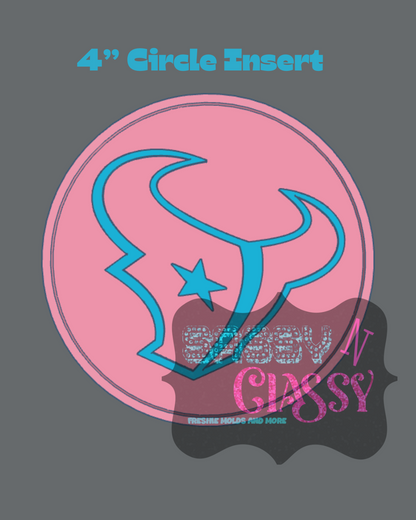 4" Circle Sports Inserts