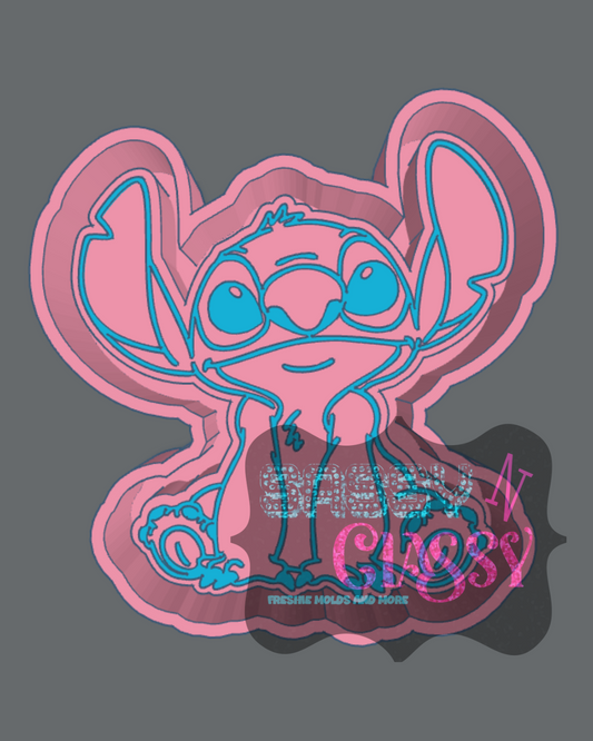 Alien Dog Freshie Mold
