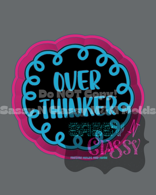 Overthinker Freshie Mold