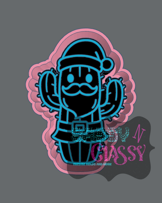 Cactus Santa Freshie Mold