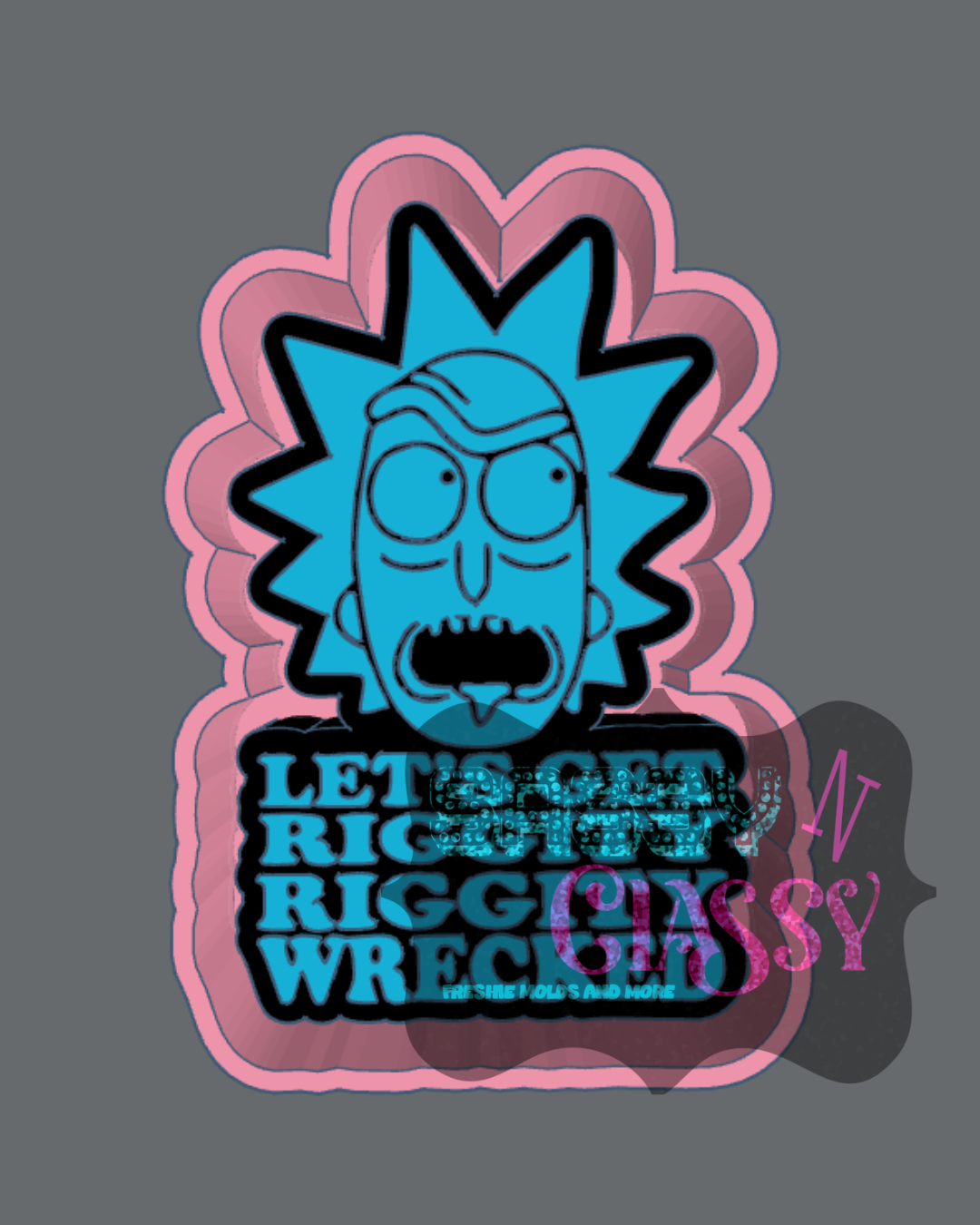 Riggity Wrecked Freshie Mold