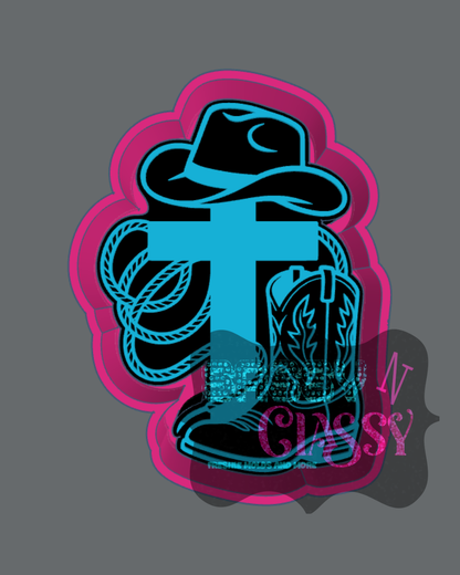 Western Cross Freshie Mold