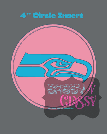 4" Circle Sports Inserts