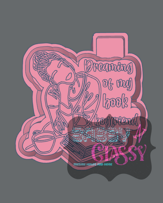 Dreaming Book Boyfriend Freshie Mold