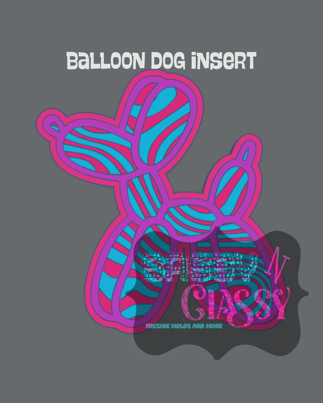 Balloon Dog Insert Set