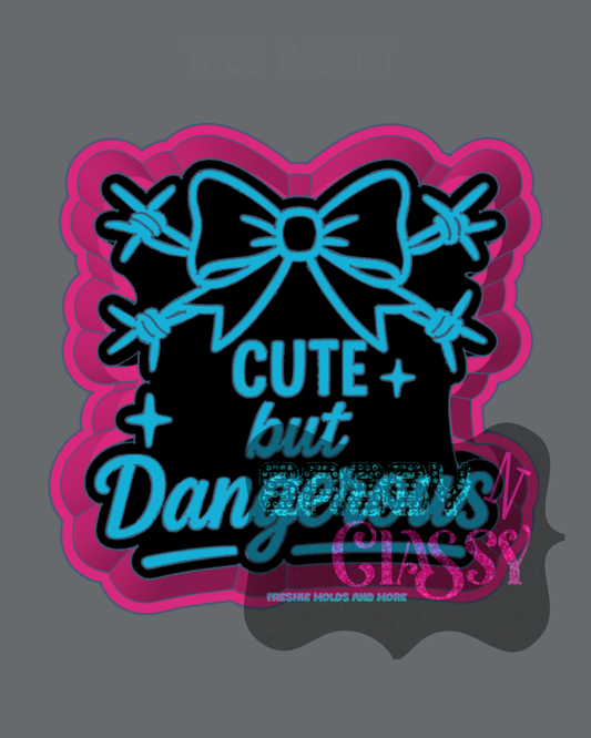 Cute but Dangerous Freshie Mold