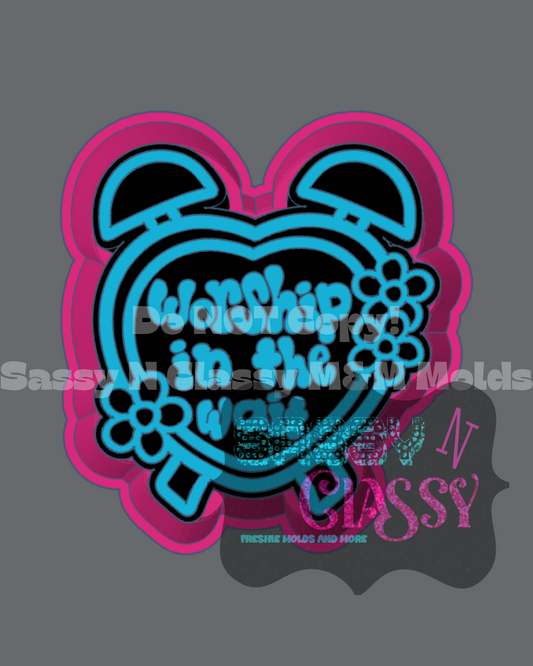 Worship in the Wait Freshie Mold