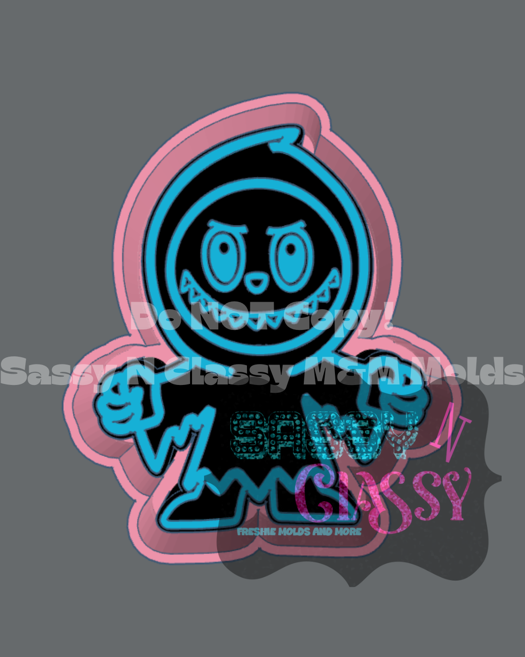 Ghost Face Lab Freshie Mold