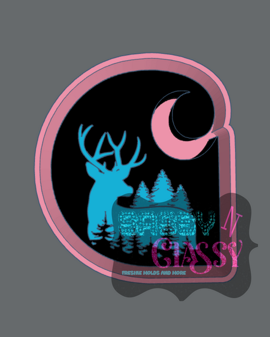 C Deer Freshie Mold