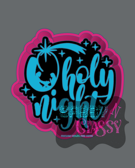 O Holy Night Freshie Mold