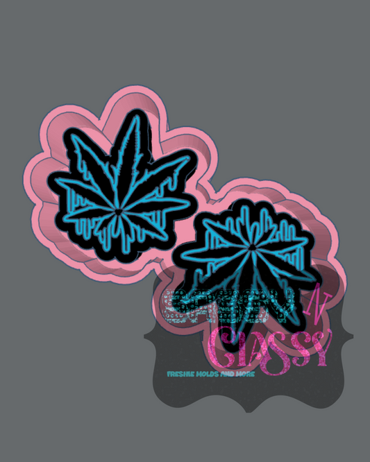 Drip Marijuana Vent Freshie Molds
