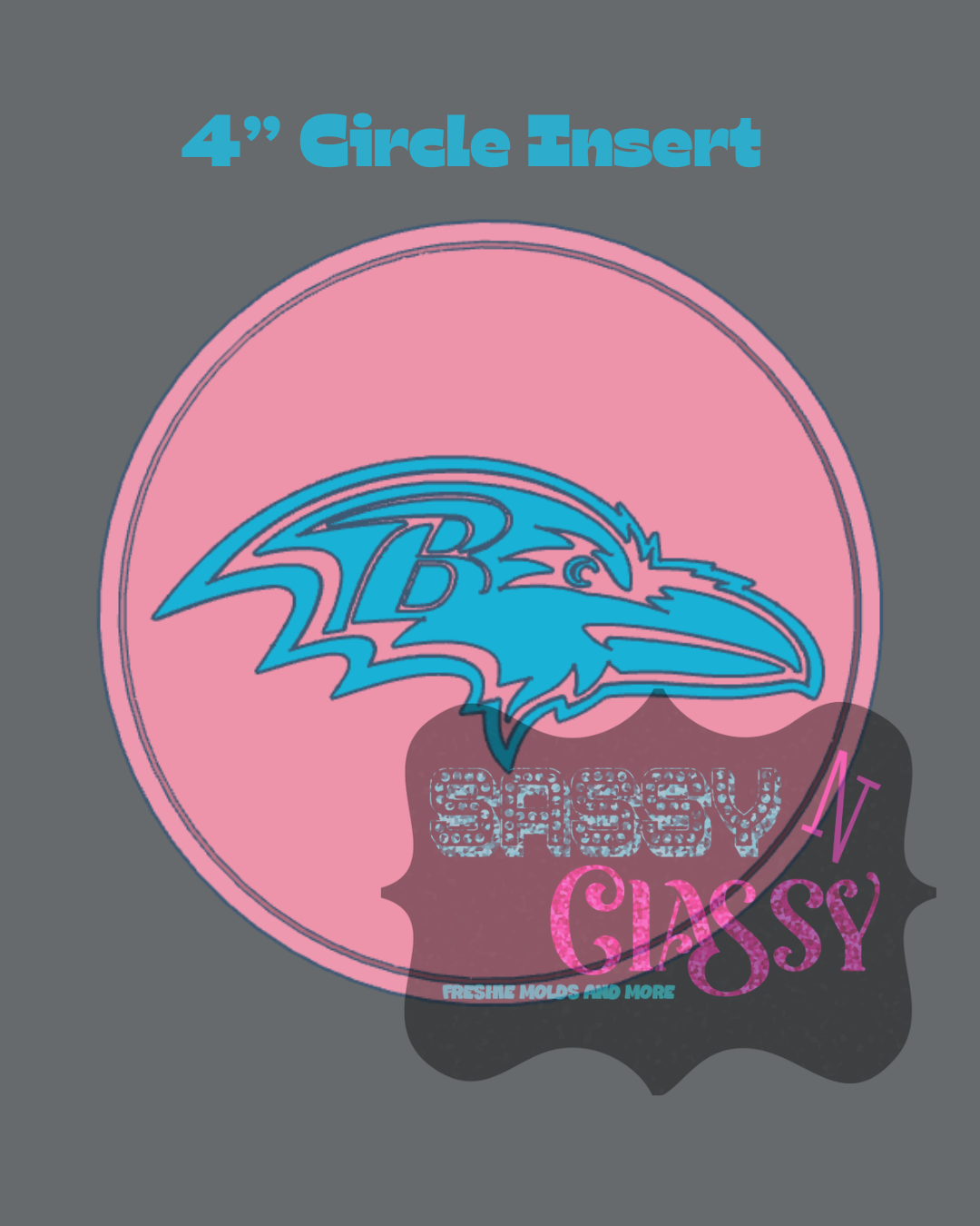 4" Circle Sports Inserts