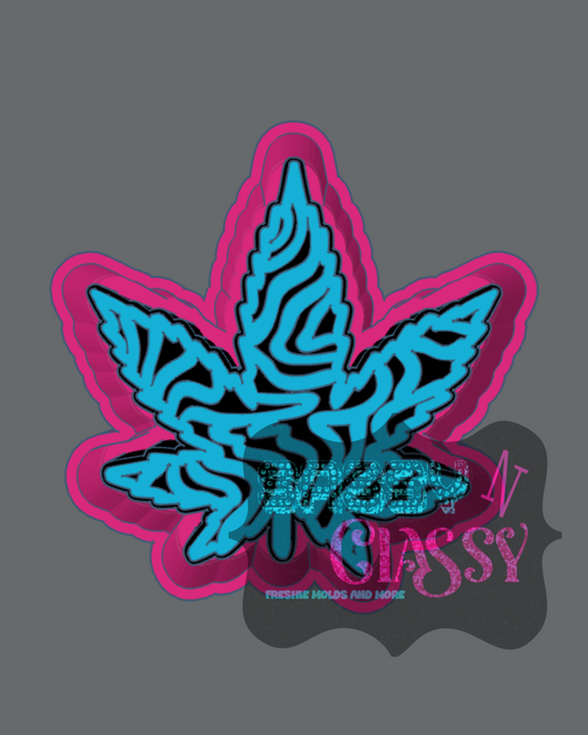 Trippy Weed Freshie Mold