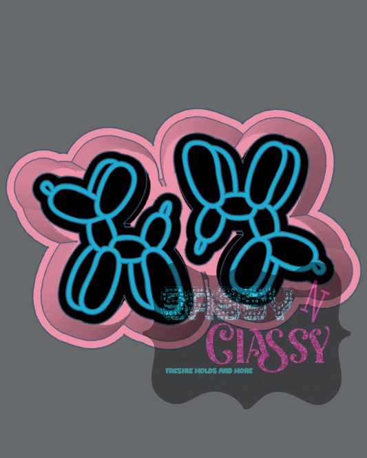 Balloon Dog Vent Freshie Mold