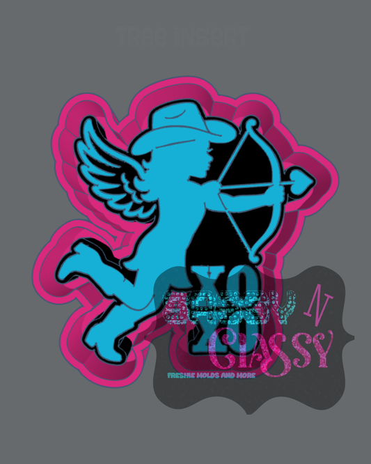 Cowgirl Cupid Freshie Mold