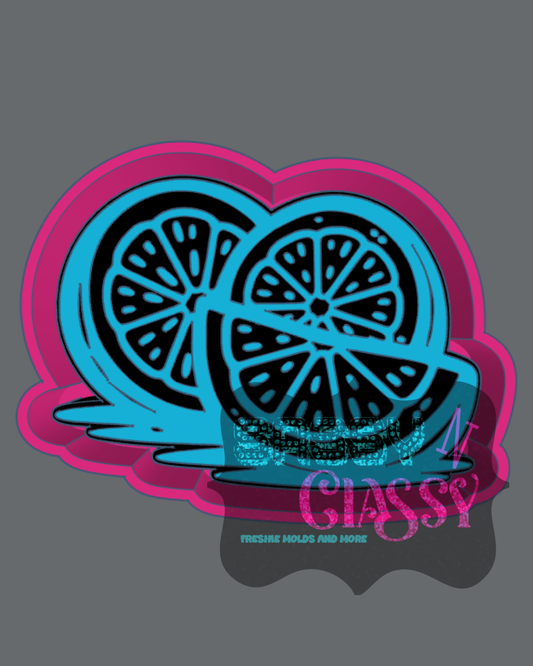 Orange/Lemon Freshie Mold