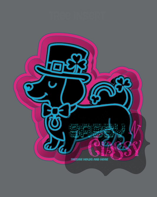 St Patty's Dachshund Freshie Mold
