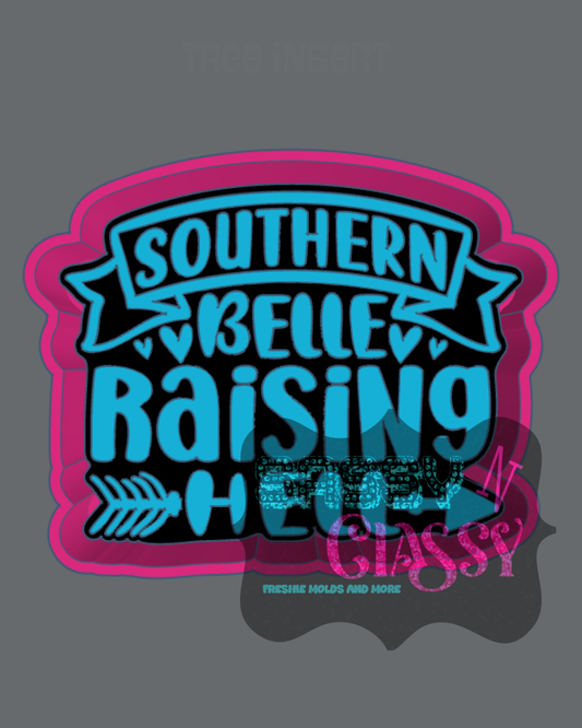 Southern Belle Raising Hell Freshie Mold