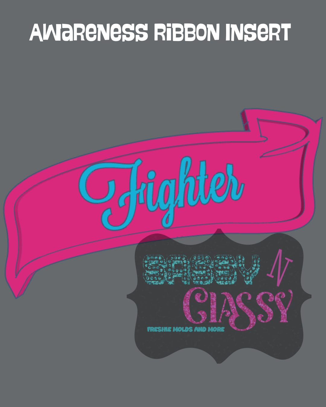 Awareness Ribbon Insert Set