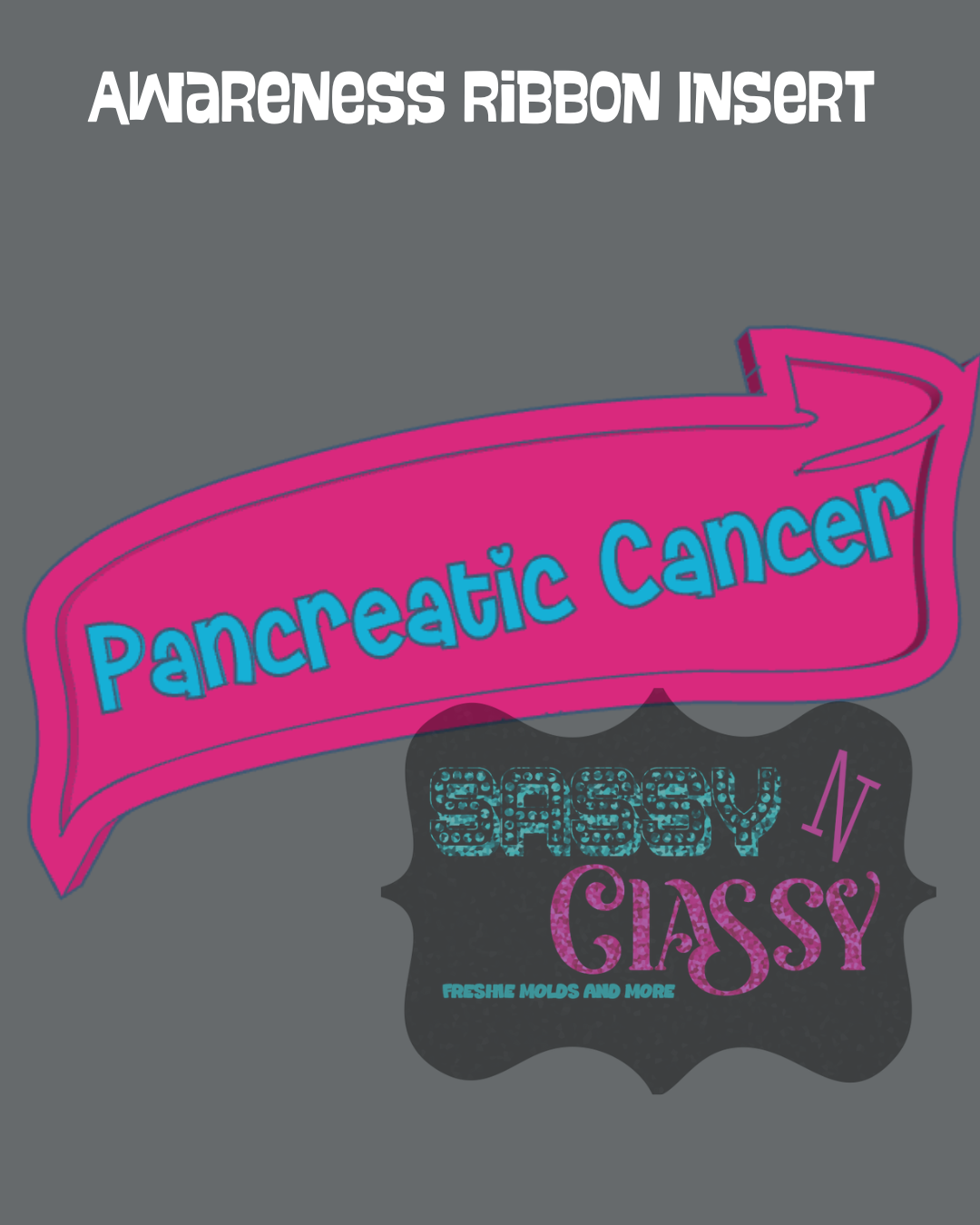 Awareness Ribbon Insert Set