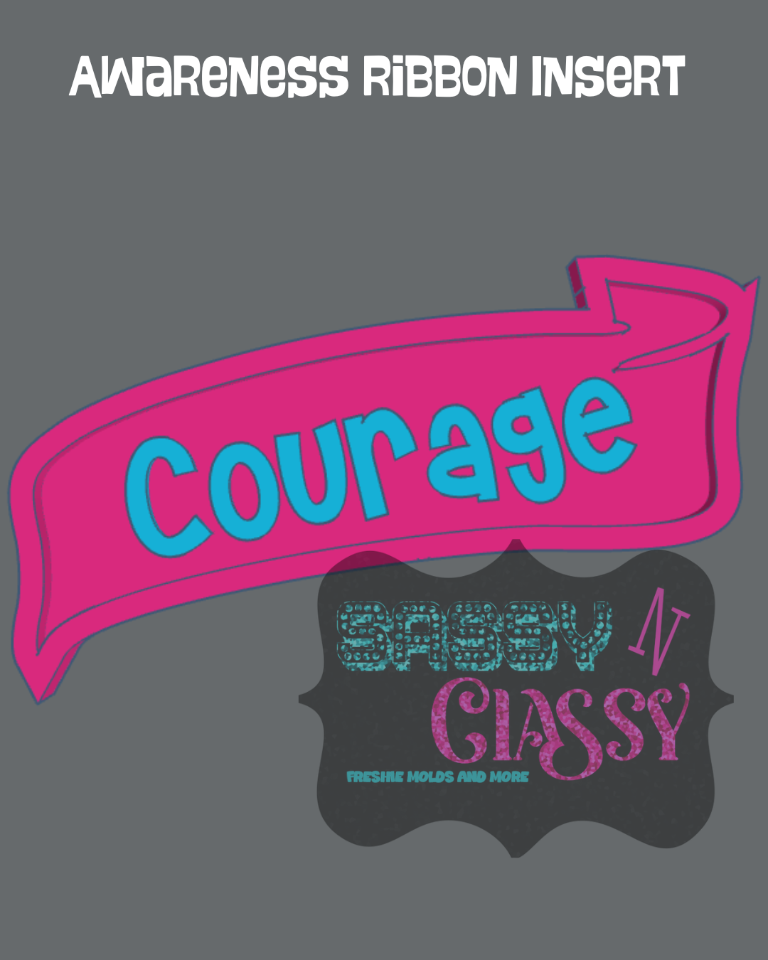 Awareness Ribbon Insert Set