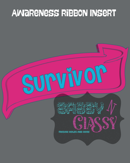 Awareness Ribbon Insert Set