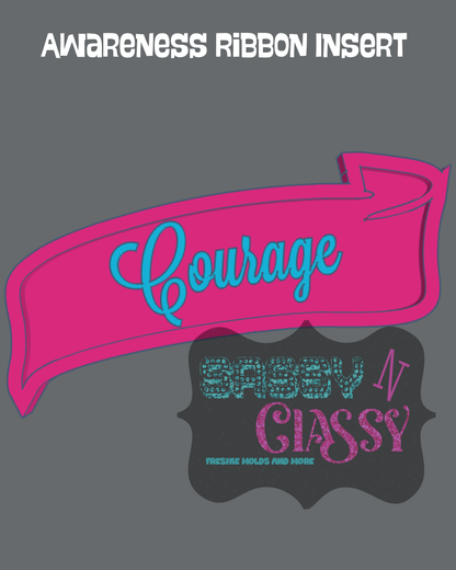 Awareness Ribbon Insert Set