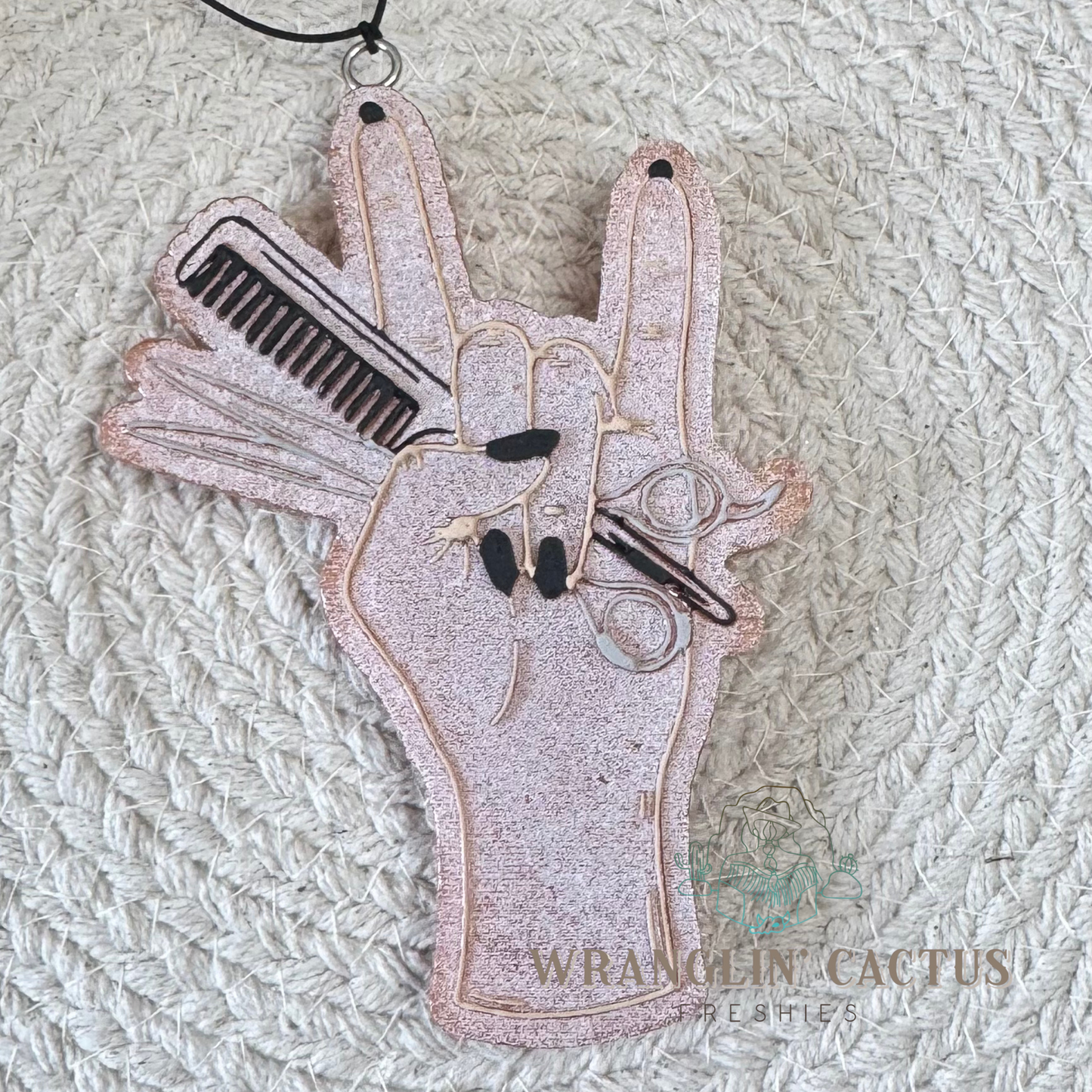 Hairstylist Hand Freshie Mold