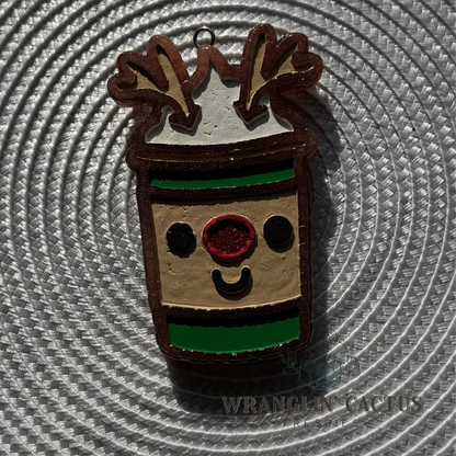 Reindeer Coffee Freshie Mold