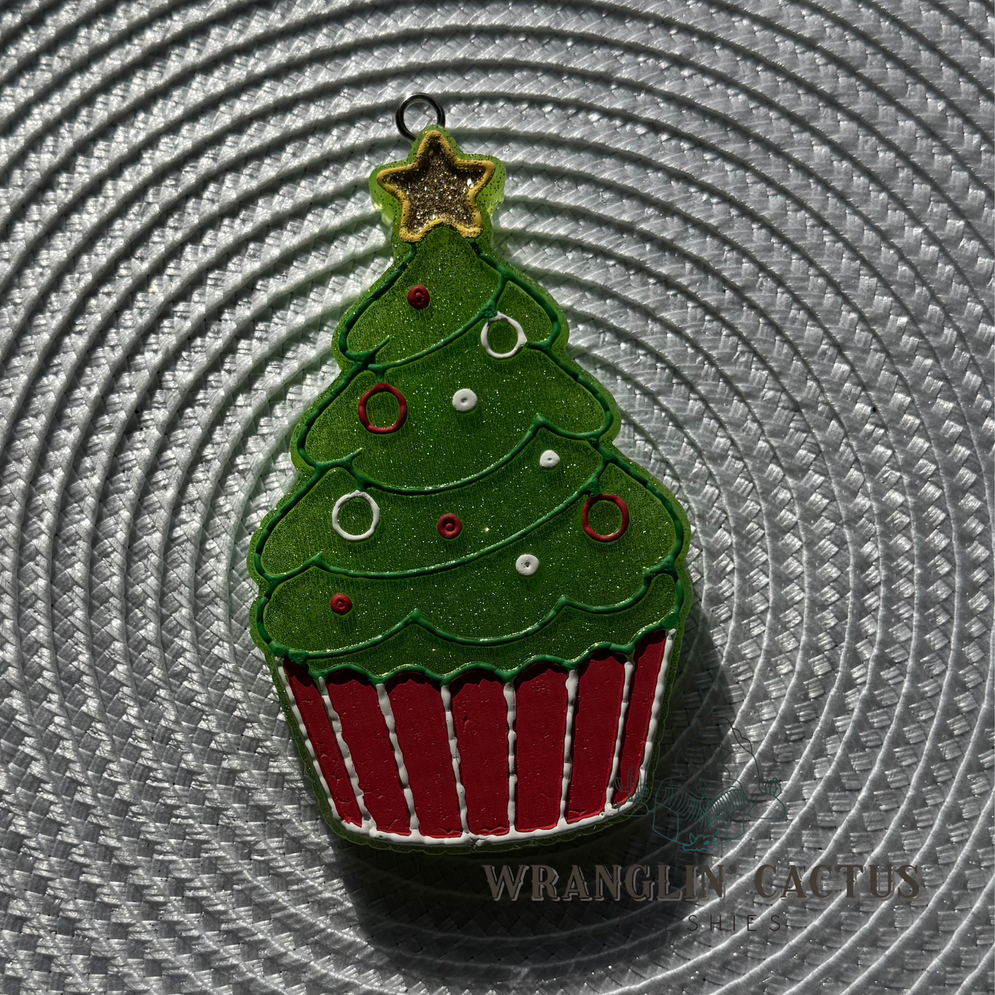Christmas Tree Cupcake Freshie Mold