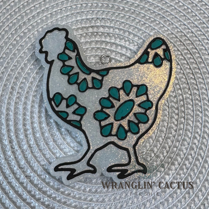 Concho Chicken Freshie Mold