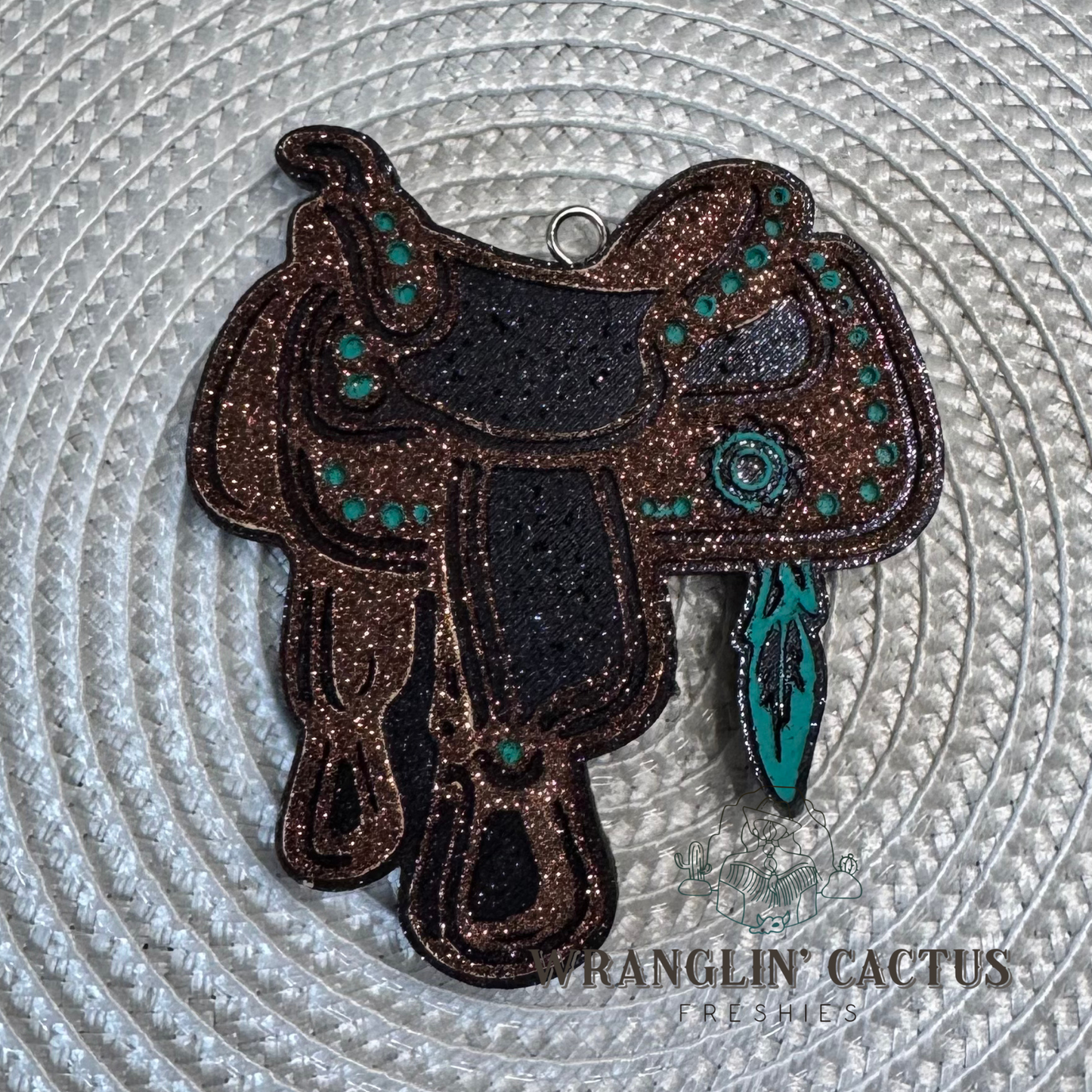 Turquoise Saddle Freshie Mold