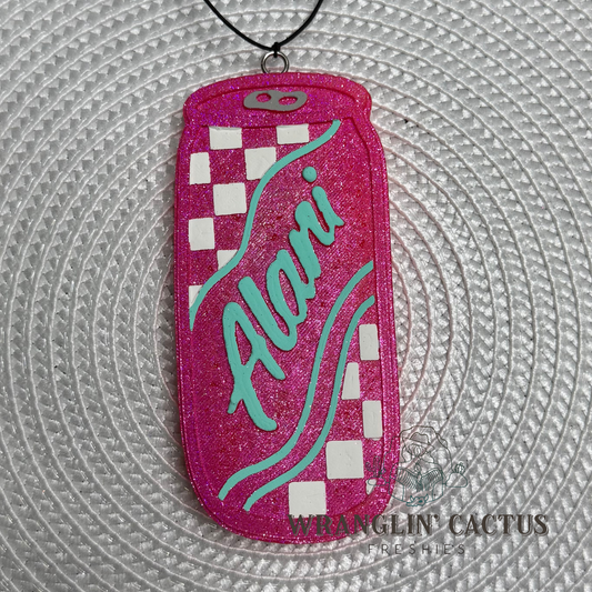 Checkered Alani Freshie Mold