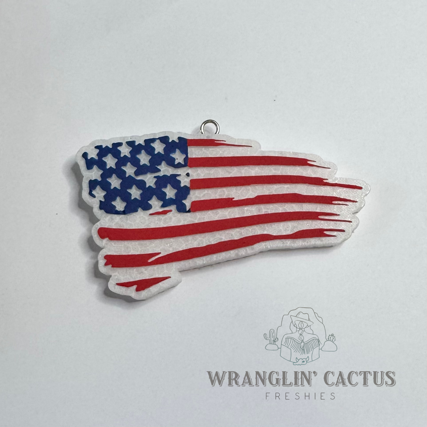 Distressed Flag Freshie Mold