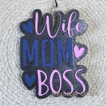 Wife Mom Boss Freshie Mold