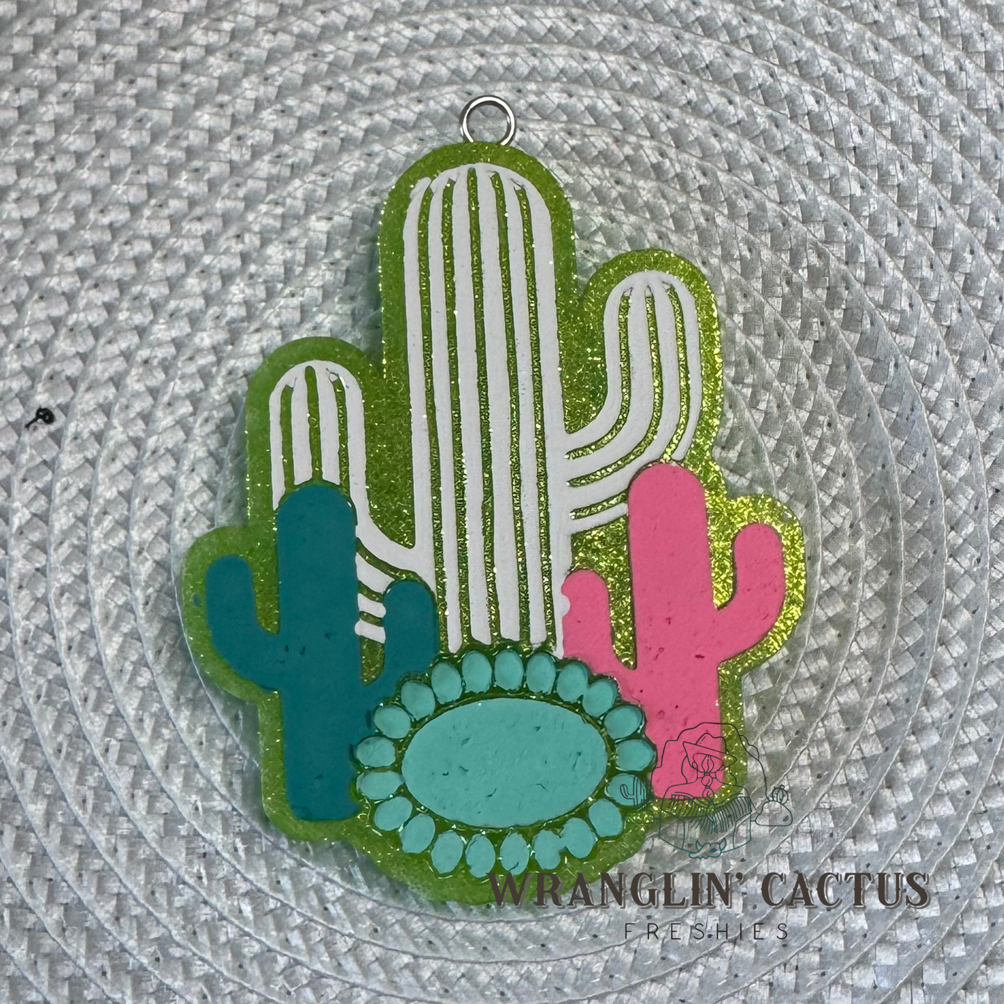 Cactus and Turquoise Freshie Mold