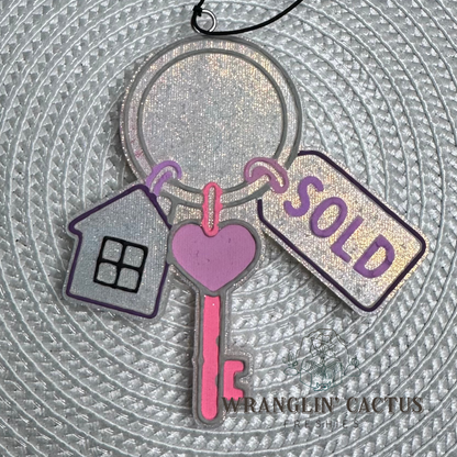 Realtor Keychain Freshie Mold
