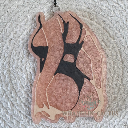 Pin Up Girl Freshie Mold