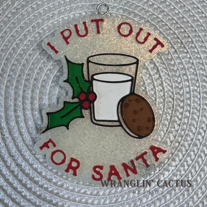 I Put Out For Santa Freshie Mold