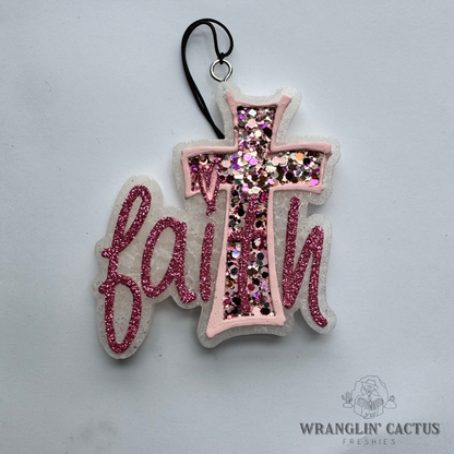 Faith Cross Freshie Mold